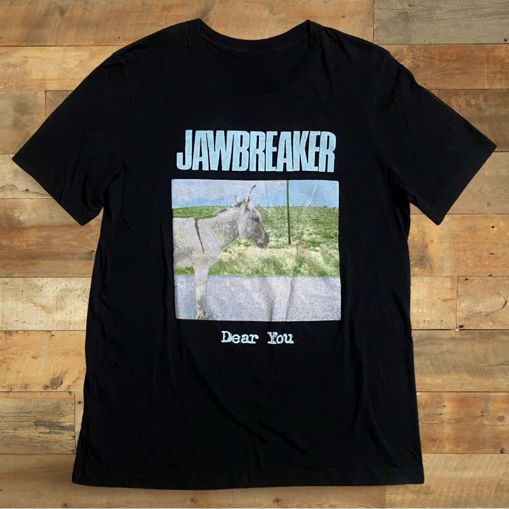 Jawbreaker Dear You Tee Black Size Not Listed